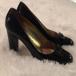 Juicy Couture Black patent leather heels